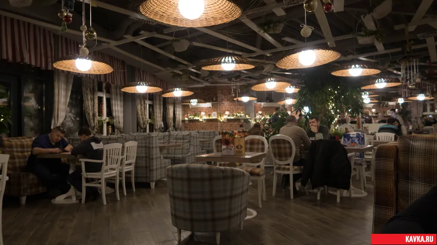 Кафе "Пеперончино" и кирпич "Бельгийский"