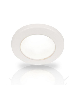 Светильник светодиодный Hella Marine EuroLED 75 2JA 958 109-111 24В 3Вт 2700K IP67 корпус из белого пластика