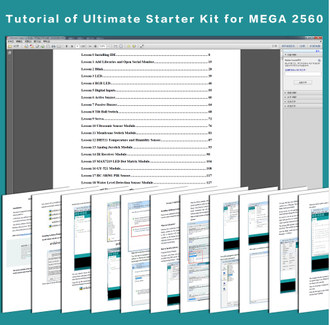 ULTIMATE STARTER KIT for MEGA 2560 (Lafvin)