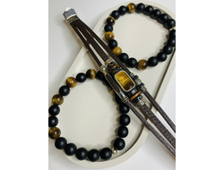 Браслет унисекс из натуральных камней, разные виды