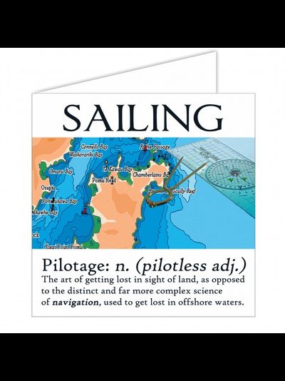 Открытка "Pilotage" Nauticalia 3335 150x150мм