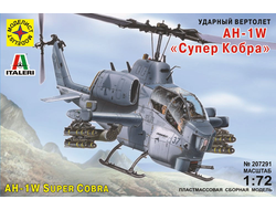 Сборная модель: (Моделист 207291) Вертолет  AH-1W "Супер Кобра"
