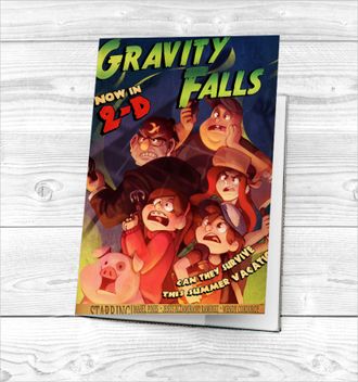 Картхолдер Гравити Фолз, Gravity Falls №12