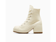 С чем носить кеды белые высокие Converse Chuck 70 De Luxe Heel на каблуке