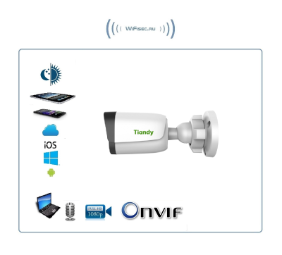 TC-C34QN I3EY2.8MM(4 мм)V5.0 уличная LAN IP камера с  фиксированными объективом, серия SPARK, 4Мп (EasyLivePlus)