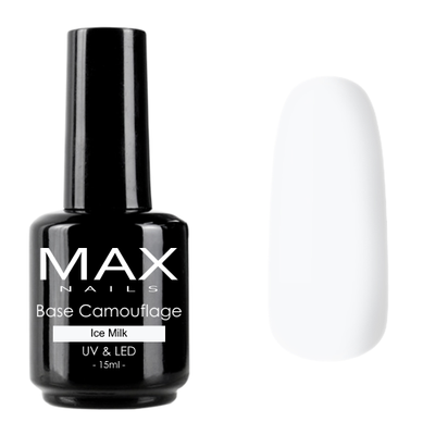 MAX Nails Base Camouflage Ice Milk 15ml