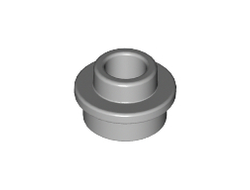 Plate, Round 1 x 1 with Open Stud, Light Bluish Gray (85861 / 6124825 / 6168647)