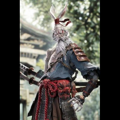Заяц-самурай - Коллекционная фигурка 1/12 SCALE FuRay Planet Series  Nameless one The Kensai (MU-FP004) - Maestro Union
