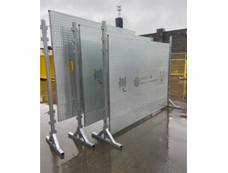 1БН ограждение перфорированное оцинкованное | ГОРЗАБОР