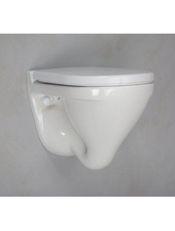 Унитаз подвесной с крышкой Sanita