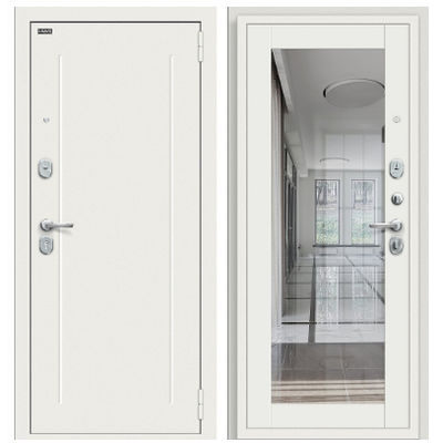 Флэш Kale Шагрень белая/Off-white