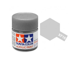 Tamiya: Краска акриловая XF-16 "Flat Aluminum"