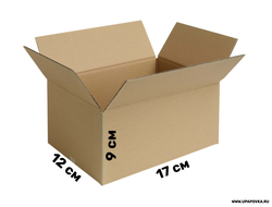 Коробка 4-x клапанная 17 x 12 x 9 см