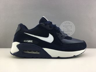 Nike Air Max 90 синие с белым (38) Арт. 079М