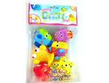 Набор игрушек для купания &quot;Bath toys&quot; оптом (6шт)