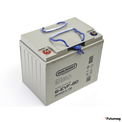 Тяговый аккумулятор Gelbert 6-EVF-80 (12V84A/H C5)