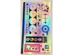 Sticker Sheet for Set 41366, Iridescent Mirrored - 44878/6249624, n/a (41366stk01)