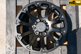 Комплект дисков R17 9,0J ET+20 6*139,7 Black Rhino Sidewinder Черный матовый (R595)