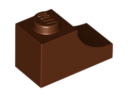 Arch 1 x 2 Inverted, Reddish Brown (78666 / 6365885)