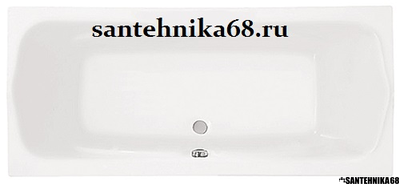 Ванна акриловая САНТЕК Корсика 1800х800х610 с каркасом 1.WH11.1.981