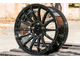 Комплект дисков R17 8,0J ET+35 5*114,3 Shogun S15 Черный (S293)