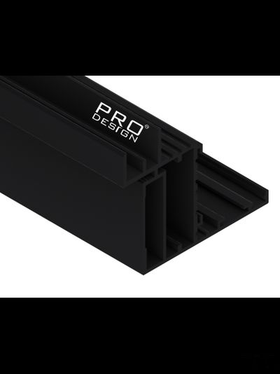 Алюминиевый короб Pro Design TELESCOPIC Ченый муар 9005