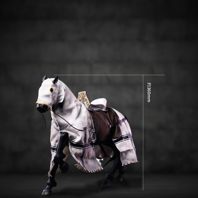 Рыцарский конь (тевтонский орден) - КОЛЛЕКЦИОННАЯ ФИГУРКА 1/6 Series of Empires Teutonic Crusader Warhorse (SE137) - COOMODEL