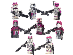 Фигурки 187-й легион из Звездных Войн, совместимы с Лего