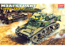 Сборная модель: (Academy 13269) Американский лёгкий танк M3A1 "Stuart"