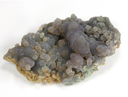 Халцедон фиолетовый виноградный, коллекционный образец, Индонезия (47*27*18 мм, 15,5 г) №35917