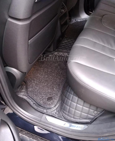 3D коврики в салон BMW X5 из экокожи