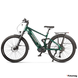 Электровелосипед Gelbert Alcor зеленый