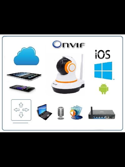 Zjuxin. Видеоняня моторизированная WiFi/LAN видеокамера с DVR, HD 960р (icSee)