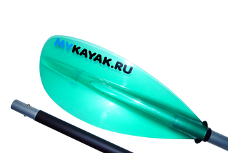 Весло байдарочное 2-х составное универсальное (поликарбонат, стеклопластик)