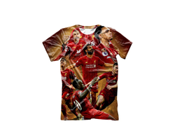 Футболка 3D с полной запечаткой Ливерпуль, Liverpool FC №3