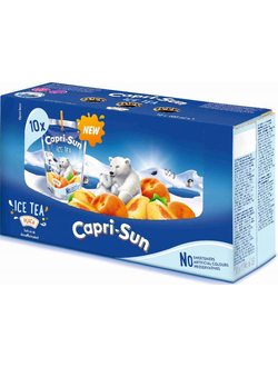Фруктовый сок Капри-Сан Айс Ти 200мл (10)*4