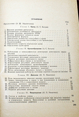 Батуев А. С., Никитина И. П. Малый практикум по физиологии человека и животных. М.: Высшая школа. 1967г.