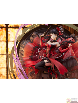 Фигурка 1/7 Куруми Токисаки (Tokisaki Kurumi Pigeon Blood Ruby Dress Ver.)