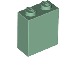 Brick 1 x 2 x 2 with Inside Stud Holder, Sand Green (3245c / 6075623)