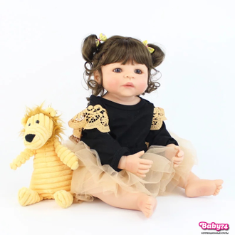 Кукла реборн — девочка  "Карина" 55 см