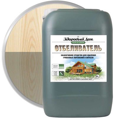 Отбеливатель древесины ЗДОРОВЫЙ ДОМ Бесцветный 10 кг