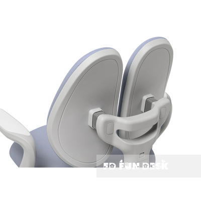 Детское эргономичное вращающееся кресло Fundesk Mente Grey купить в Воронеже