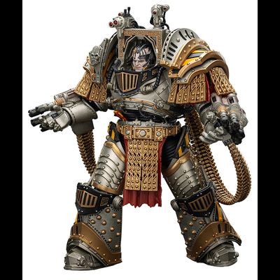 Пертурабо, примарх Железных Воинов (Warhammer Horus Heresy) - КОЛЛЕКЦИОННАЯ ФИГУРКА 1/18 Iron Warriors Perturabo, Primarch of the IVth Legion (JT01819) - JOYTOY