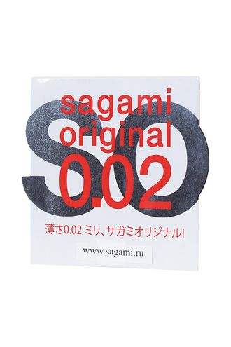 708 ПРЕЗЕРВАТИВЫ SAGAMI ORIGINAL 0.02 УЛЬТРАТОНКИЕ,ГЛАДКИЕ №1