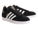 Adidas Gazelle Черные с белым замша (36-45)  Арт. S005