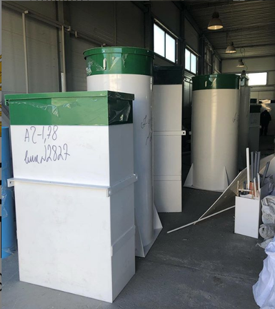 Септик Аквалос 2 - на производстве