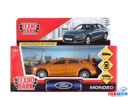 Машина металл &quot;FORD MONDEO&quot; золотой 12 см (Технопарк) арт.MONDEO-GD