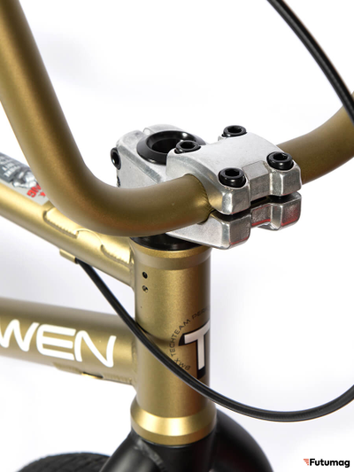 Велосипед BMX TechTeam Twen черный хром-молибден