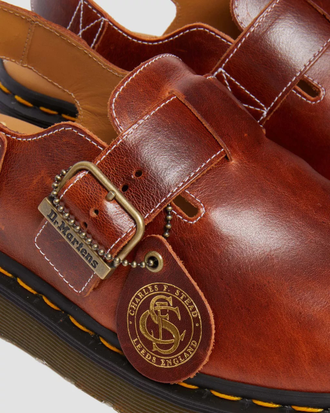 Босоножки Dr Martens Jorge Classic Leather Slingback коричневые