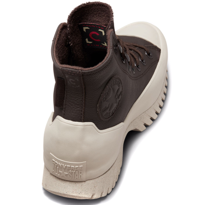 Коричневые ботинки Converse Lugged 2.0 Counter Climate высокие зимние кожаные